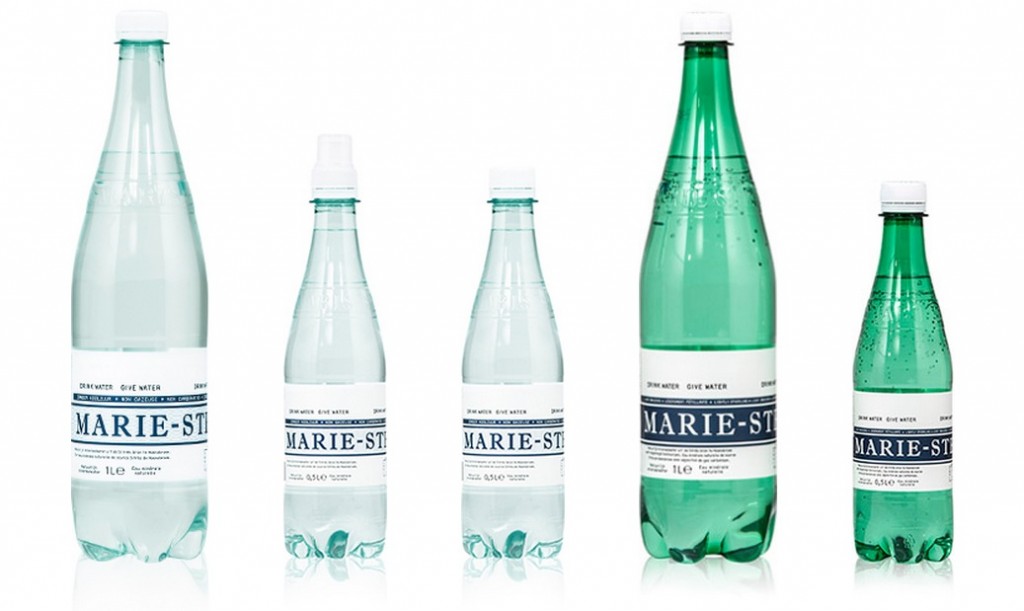 Marie Stella Maris flessen van 50% recycled PET